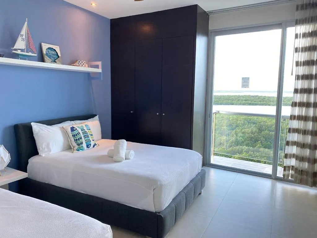 아파트 Luxury Beachfront Condo - 칸쿤